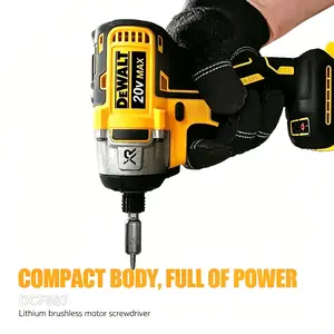 DEWALT DCF887 20V Impact Driver - Brushless Cordless Drill & Screwdriver, High Torque for Woodworking & Fastening