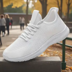 Womens Slip On Walking Shoes Non Slip Casual Road Running Lightweight Mesh Fashion Sneakers for Gym Travel Workout