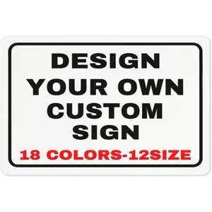 Signs Outdoor Metal Personalized Signs With Your Photo Text Logo Wall Sign Decorative House Signs For Business Workplace Office Home