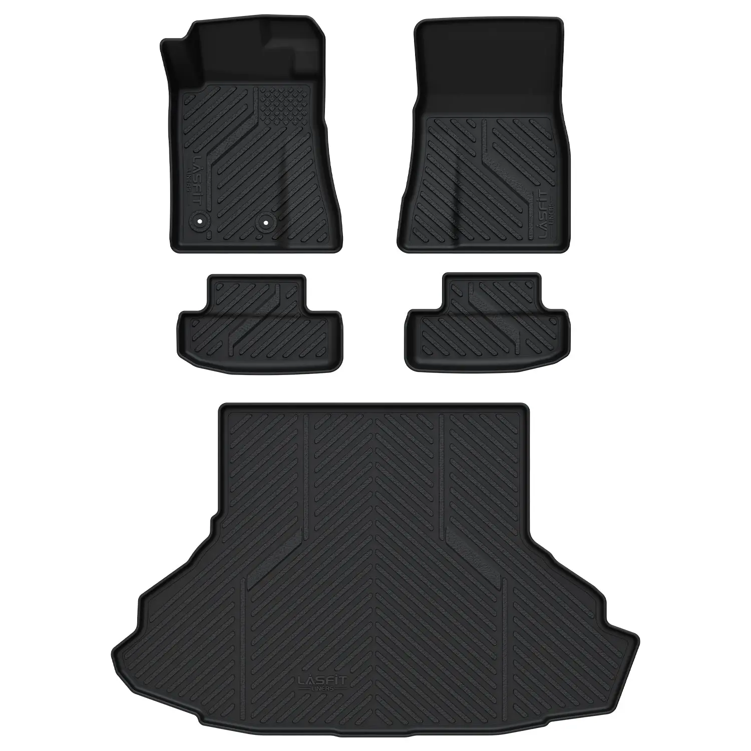 Lasfit Car Floor Mats All Weather - Cargo Mat for 2015-2026 Ford Mustang, Automotive Car Interior Accessories, Car Foot Mats, Car Accessories