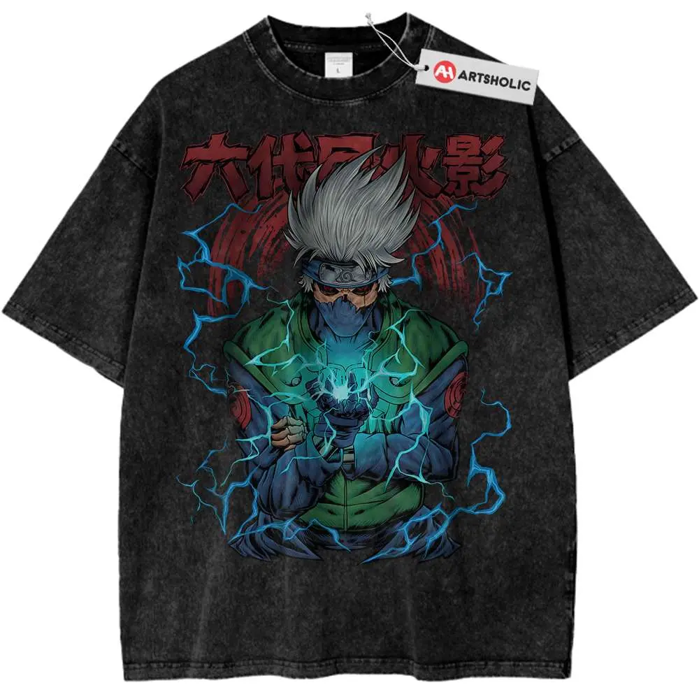 Kakashi Hatake Shirt, Nrt0 Shirt, Anime Shirt, Vintage Tee
