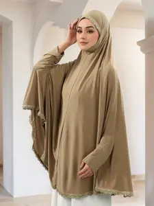 Women's Stretchable Jersey Hijab Scarf, Modest Plain Design, Breathable & Soft Fabric, Suitable for All Occasions