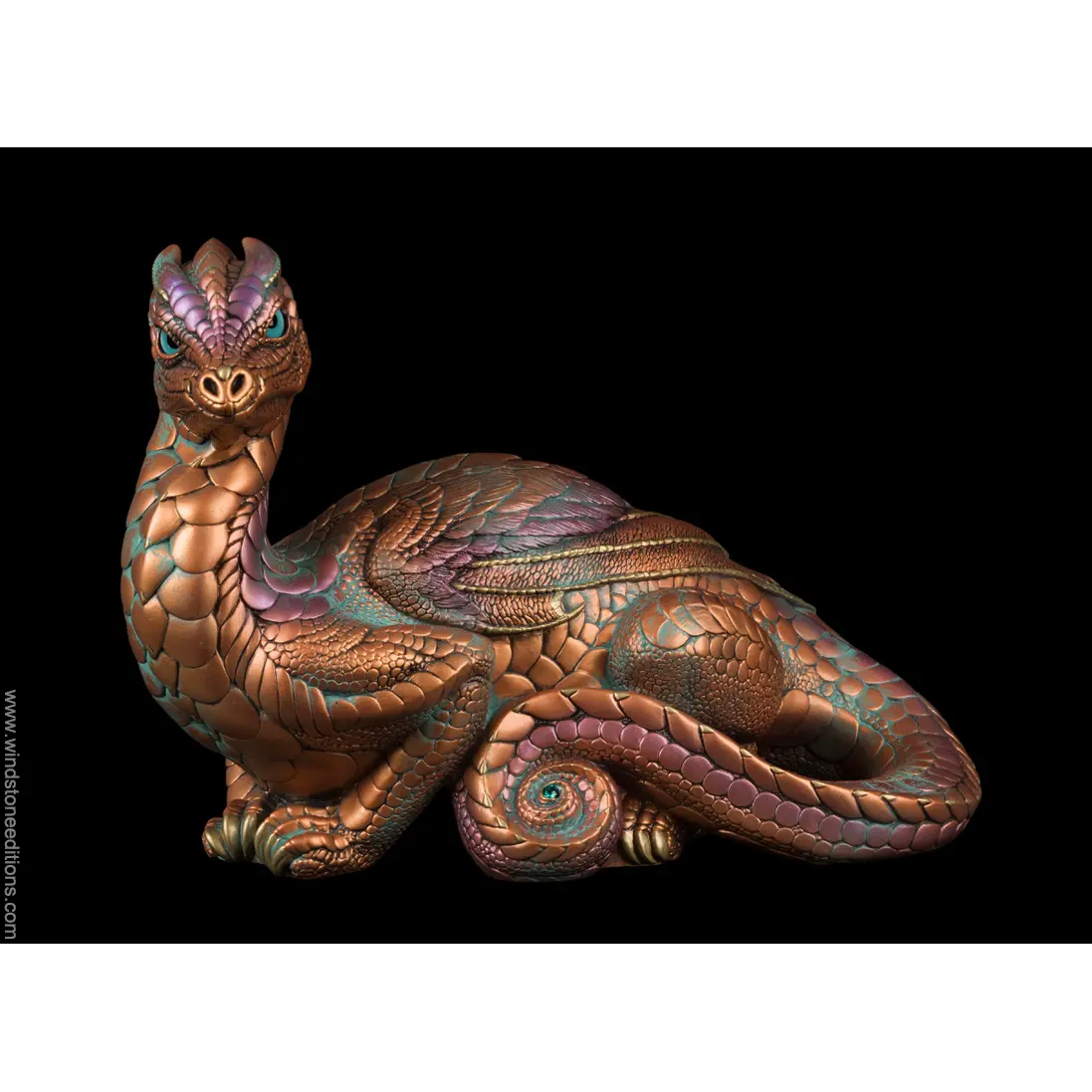 Toaster Dragon - Copper Patina