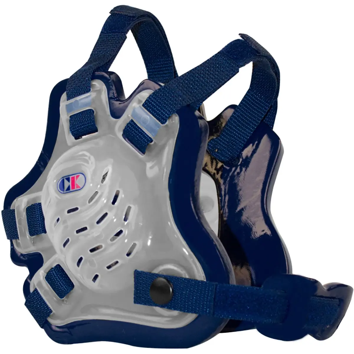 Cliff Keen F5 Tornado Wrestling Headgear - Adjustable Powertab Fit Head Cover, Lightweight, Cooling, Anti-Bacterial, Multicolor Translucent Navy for Wrestling Mat Performance, Better Results On The Mat