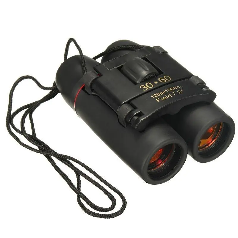 30x60 Military-Grade Compact Collapsible Lightweight Monocular Telescope, Single Lens with HD Optics for Outdoor Camping, Hiking and Travelers, Folding