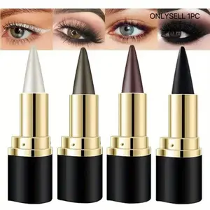 Proof Gel Eyeliner Pencil Quick-drying Eye Black crayon matte Eyeliner Cream  Eyeliner Cream Single-head Rich matte eyeliner Cream Eyeliner Pen