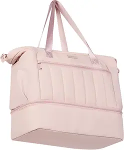 Women's 2-in-1 Weekender Duffle Bag, Large Capacity Duffle Bag with Multi-Pocket, Overnight Tote for Travel, Carry On Personal Item,