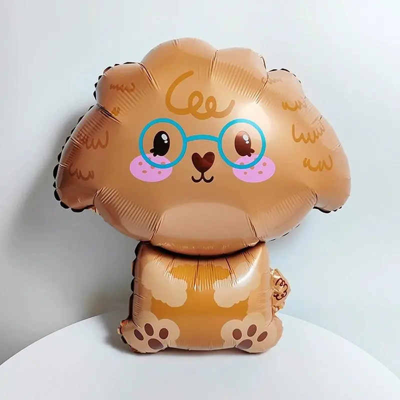 Cartoon Dog Design Balloon, 1 Count Cute Dog Balloon, Party Decoration Supplies for Birthday Wedding Baby Shower, Party Favors