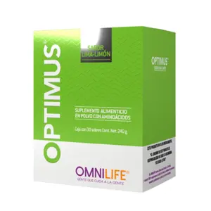 OML OPTIMUS/FOCUS Artificial Lemon-Lime Flavor | Net wt 8.6 oz (240g)