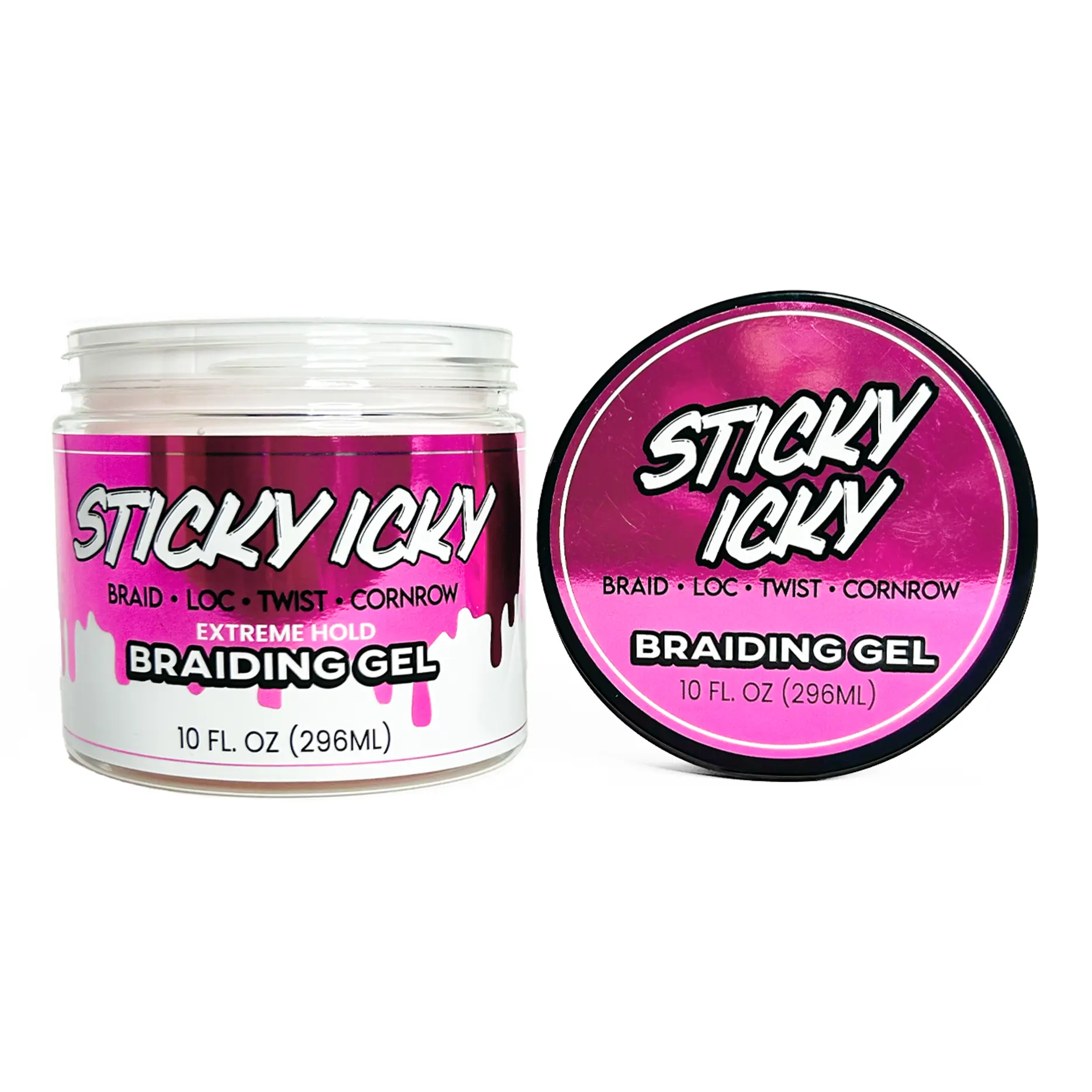 STICKY ICKY BRAIDING GEL 10OZ (296 ml)