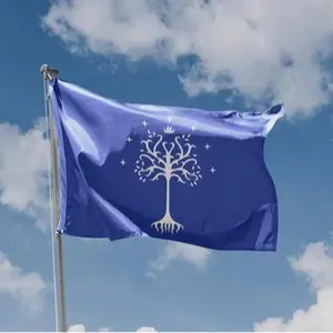 LOTR Gondor Flag, Gondor Tree, Gondor 2-sided House Flag
