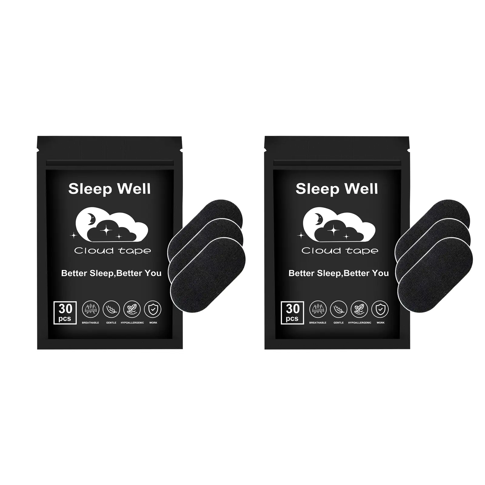 Black / 2 Month Supply