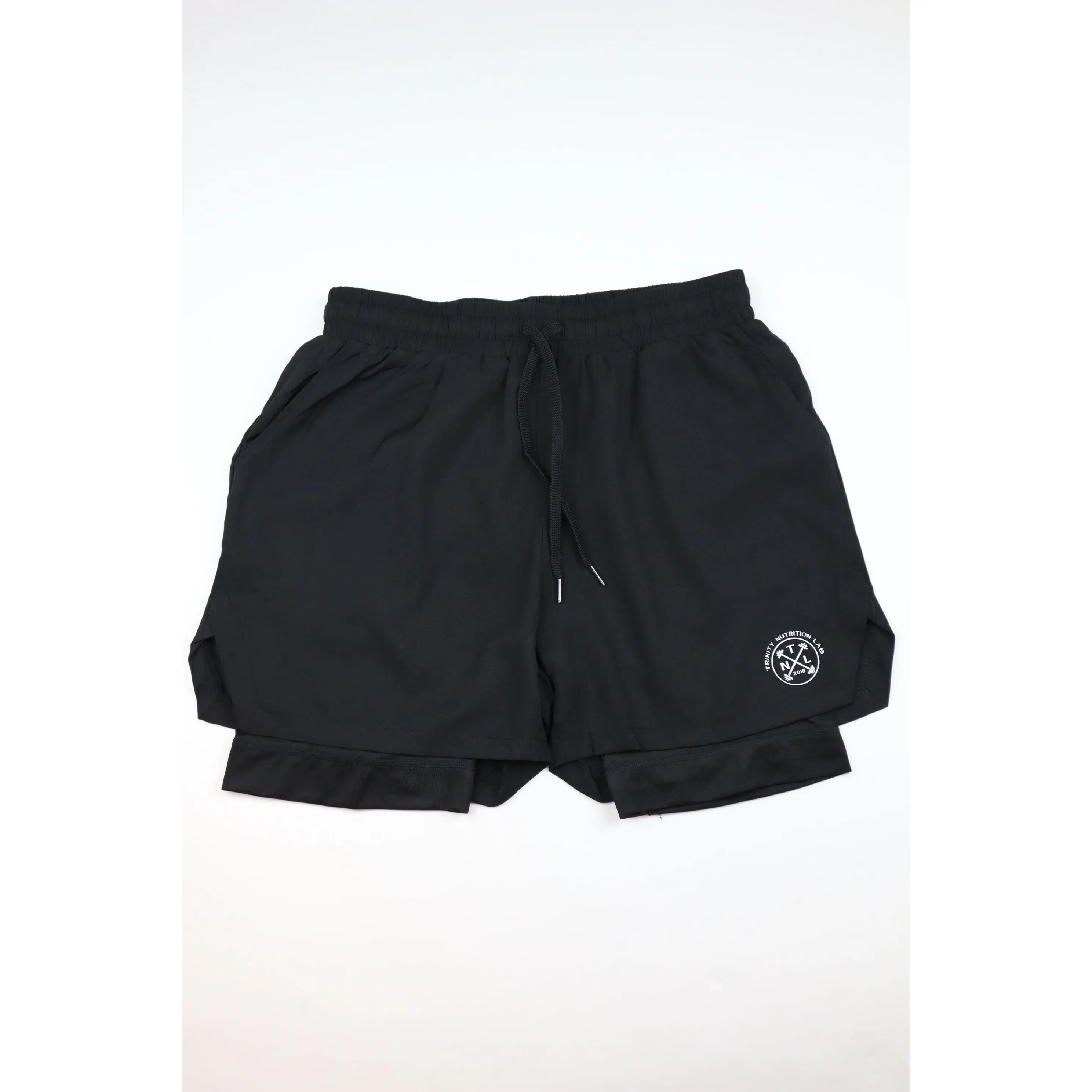 Trinity Nutrition Lab Velocity Compression 2-in-1 Male Active Athletic Shorts - Breathable Fitness, Stretch Casual Styles for Athletic Performance