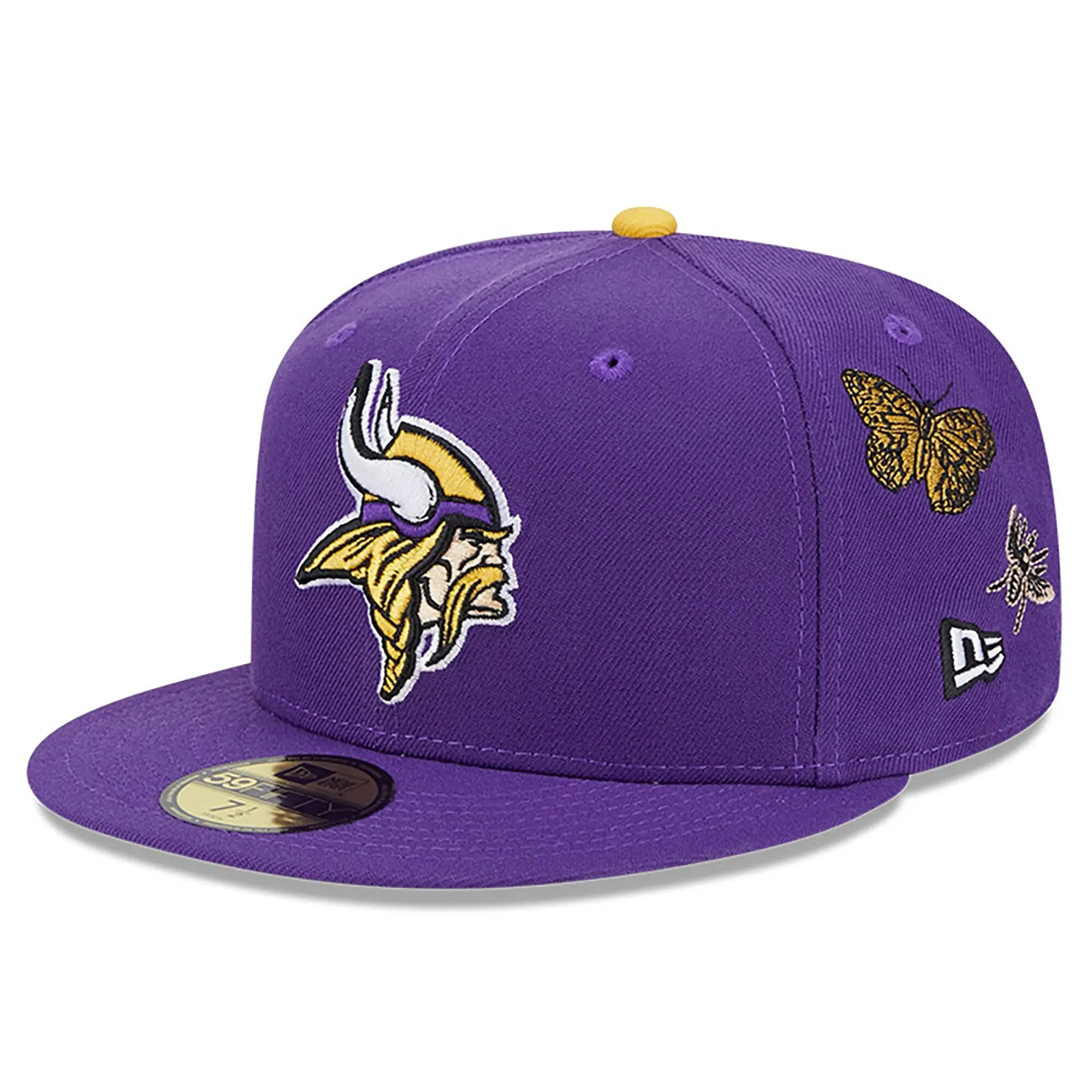 FELT " Minnesota" Purple Fitted