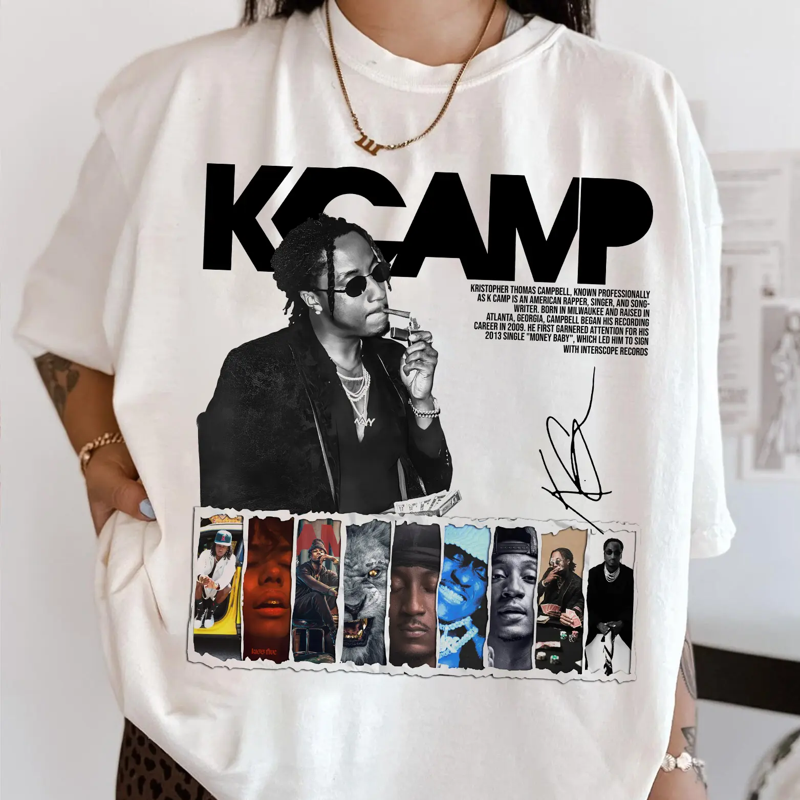 K Camp Album Graphic Shirt, K Camp Merch, K Camp Tshirt, K Camp Concert, Kiss 6 Tour Outfit, Unisex Cotton Shirt, Hiphop Tee, Graphic Tshirts