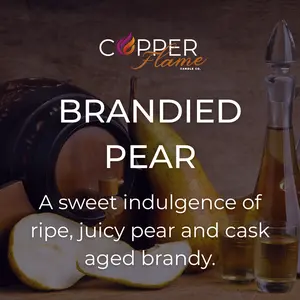 BRANDIED PEAR - Copper Flame Candle