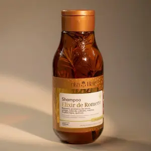 Menta Hair Rosemary Elixir Shampoo for Hair Growth & Strengthening 550ML, Menta hair shampoo de romero