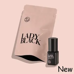 LADY BLACK EYELASH EXTENSIONS ADHESIVE 5ml Makeup Cosmetic eyelash  glue eyelash  adhesive black adhesive