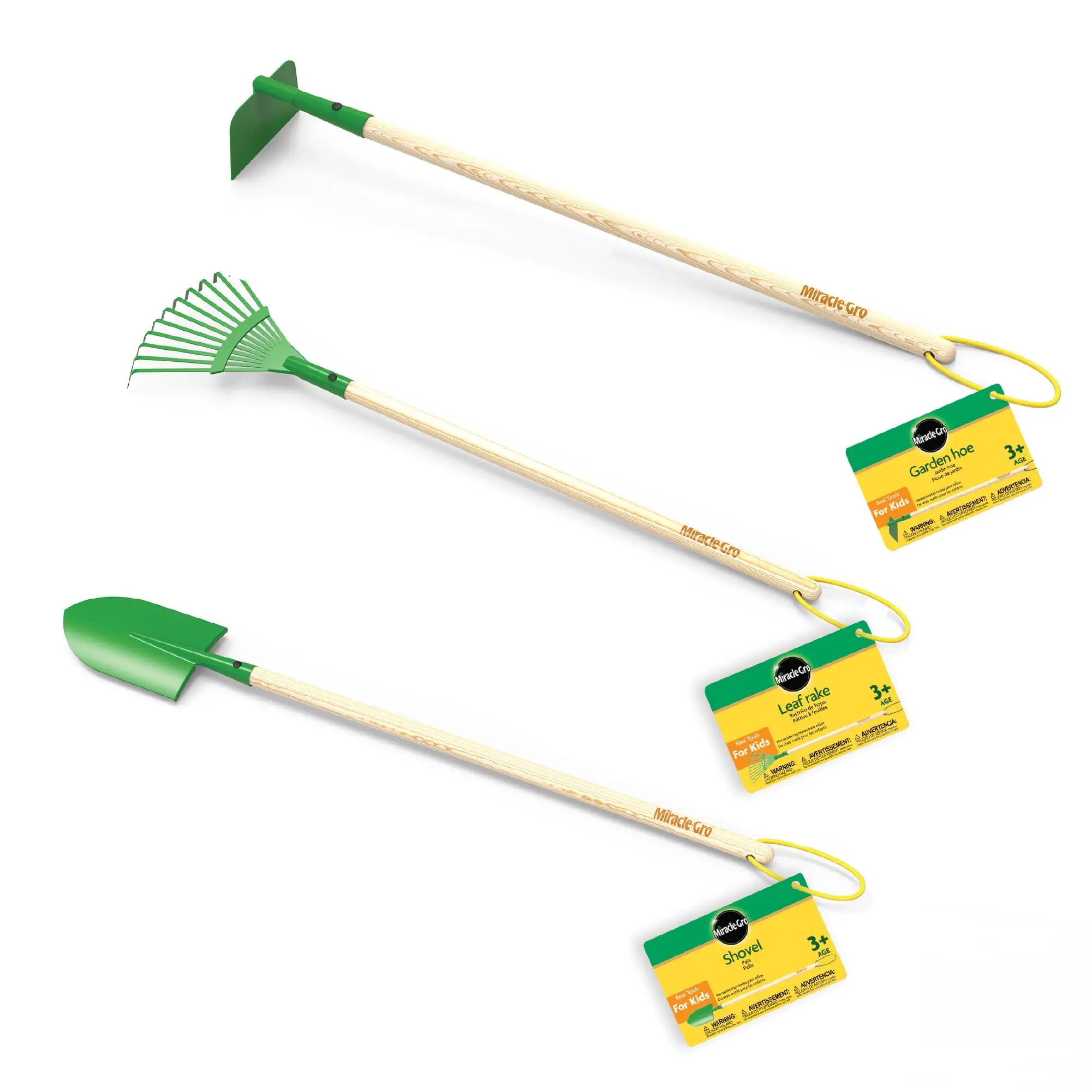 Miracle-GRO Set 3 pcs - Long Garden Tools