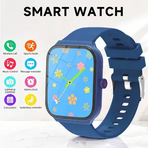 Low-power smart sports communication watch, voice assistant, wireless communication, message reminder, equipped with various sports modes, pedometer, calculator, alarm/water reminder,, remote control,children's birthday gift,wearable device