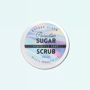 Exfoliating & Hydrating - Sugar Scrub - Body Scrub Pineapple Sage Body Care Blend Pack Smooth Smoother Skin Repair Skin Care Moisture Moisturize