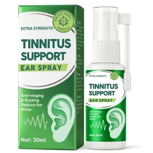 Herbal Ear Refreshing Spray with Ginkgo Biloba & Mullein | Gentle Daily Ear Care for Personal Hygiene | 30ml