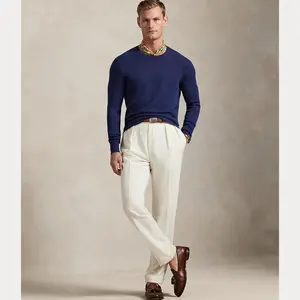 Polo Ralph Lauren - Textured Stretch Linen-Blend Sweater