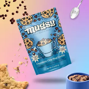 Chocolate Chip Mug Cookie Mix – Instant Microwave Cookie Dessert, Gluten-Free Dairy-Free, Quick & Easy Single Serve Sweet Treat