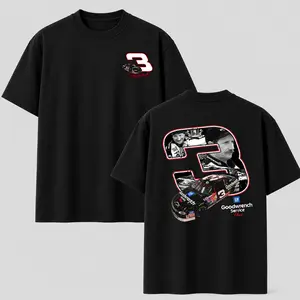 Vintage Dale Earnhardt #3 Racing Graphic Tee | Retro GM Goodwrench Service Plus T-Shirt