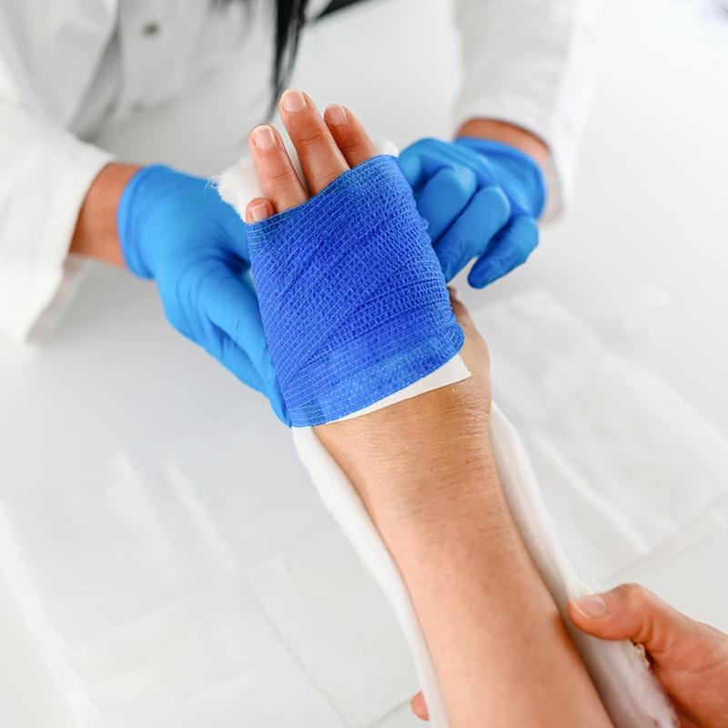 Rainbow Pack of Athletic Tape for Sports,Wrist,Ankle Self Adherent Cohesive Wrap Bandages 2 Inches X 5 Yards, First Aid Tape, Elastic Self Adhesive Tape (24PCS)