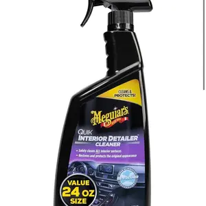 Meguiar's Quik Interior Detailer - 24 Oz Car Interior Cleaner and Protectant for Effortless Cleaning and Protective Finish