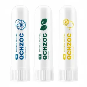 3-Piece Awakening Nasal Stick Inhaler Set, 3 Flavors for Anti-Sleepiness, Perfect for Drivers and Nasal Relief