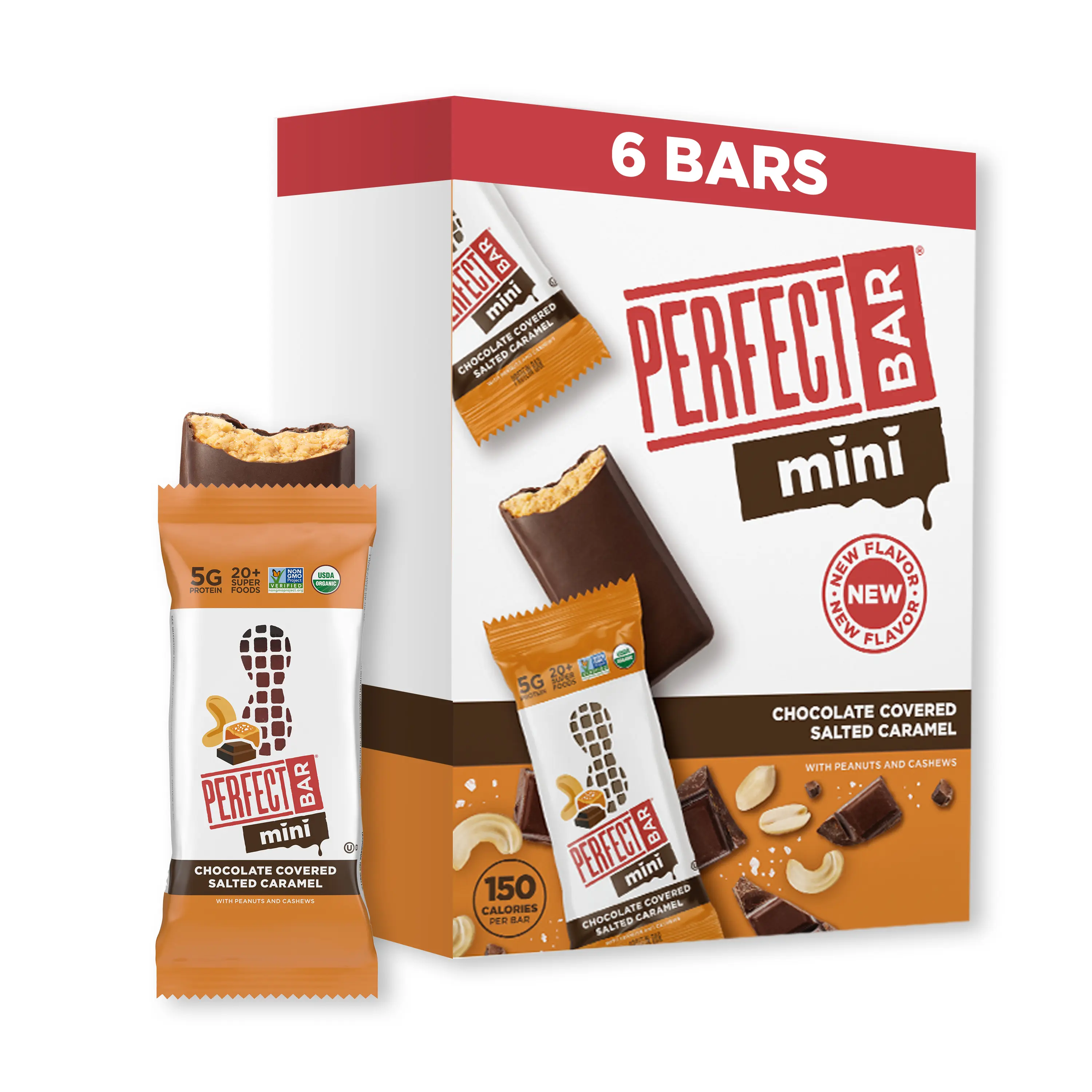 Chocolate Covered Salted Caramel - Mini Size Chocolate Covered Salted Caramel - Mini Size