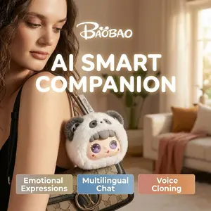 Ai Plush Toy, Interactive Companion Robot, Ideal Gift for Kids & Adults, Smart Toy for Educational Fun, Durable Design, USB PD Charging