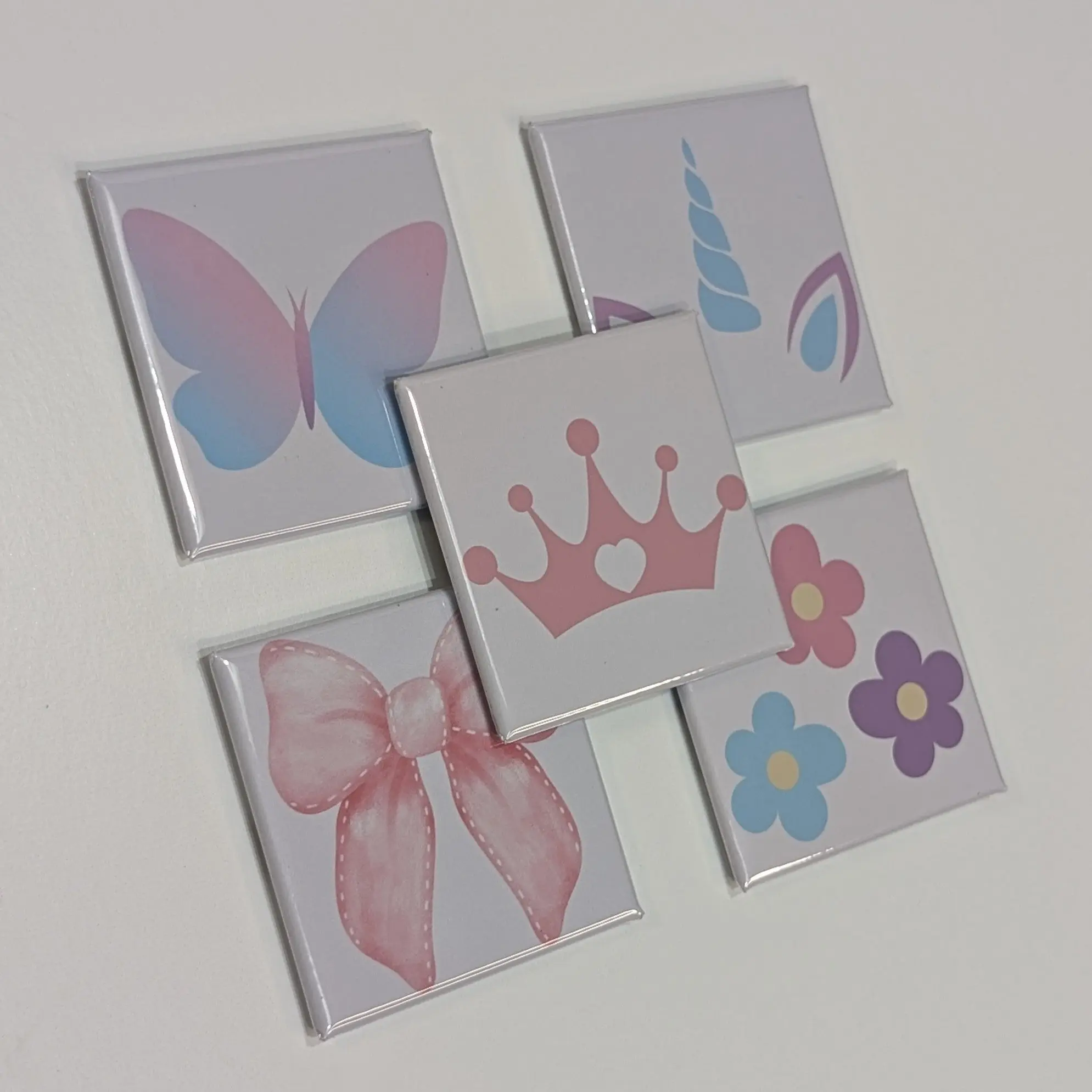 Pastel Princess Magnets