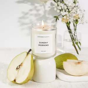 Sunday Morning | Candle Refill | Candle Making Kit | Floral Candle | Fresh Candle | Cozy Candle