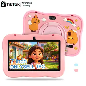 Summer 7" Smart Tablet for Children & Students, Dual Use for Study & Office, Full HD Screen, Front & Rear Camera, Full-Body Protection, Education + Entertainment, Holiday Present