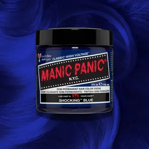 Shocking™ Blue - Classic High Voltage® Dark Cobalt Blue Semi-Permanent Hair Dye