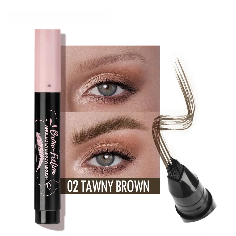 Liquid water eyebrow pencil, waterproof and long-lasting, with distinct strokes, multi-purpose hairline pencil for wild eyebrows eyebrow pencil Makeup Cosmetic