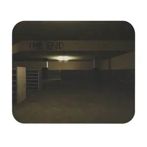 The Backrooms "The End" Library Liminal Space Aesthetic 9" x 8" Mouse Pad (Rectangle)