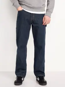 Old Navy Men's Structured Straight Non-Stretch Jeans