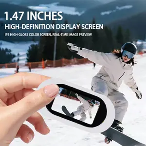 360° Pet Camera Multifunctional Portable Thumb Camera with 1080P Resolution & Magnetic Clip, Mini Sports Camera for Pet Monitoring & Travel Vloggers Memory Card outdoorfun