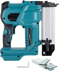 18 Gauge Cordless   for Makita 18V , 2 in 1 Electric Stapler  Drives 2 Inches Nailer for Upholstery and Woodworking,Tool Only