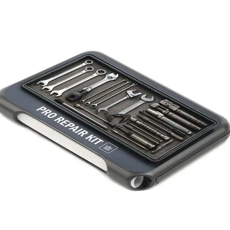 Royal Box Repair Kit / Tool Box 8 Compartment Storage Box with Slide In 3” Straw