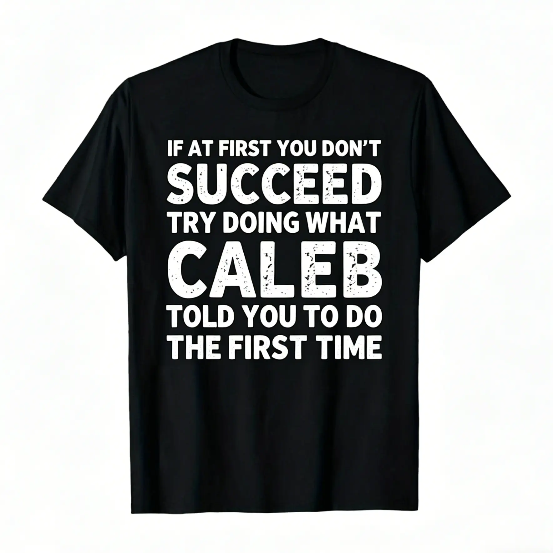 [100% Cotton] 100% Cotton Playful Caleb Meme Graphic Tee |   Funny Gift Idea For Caleb Fans