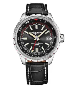 Global Voyager 1014 GMT 42mm World Timer Watch