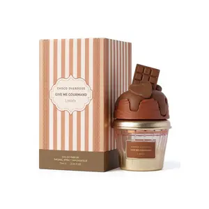 Lattafa Choco Overdose Eau De Parfum 2.5FL.OZ For Unisex Cacao Vanilla Perfume Bold Confident Scent