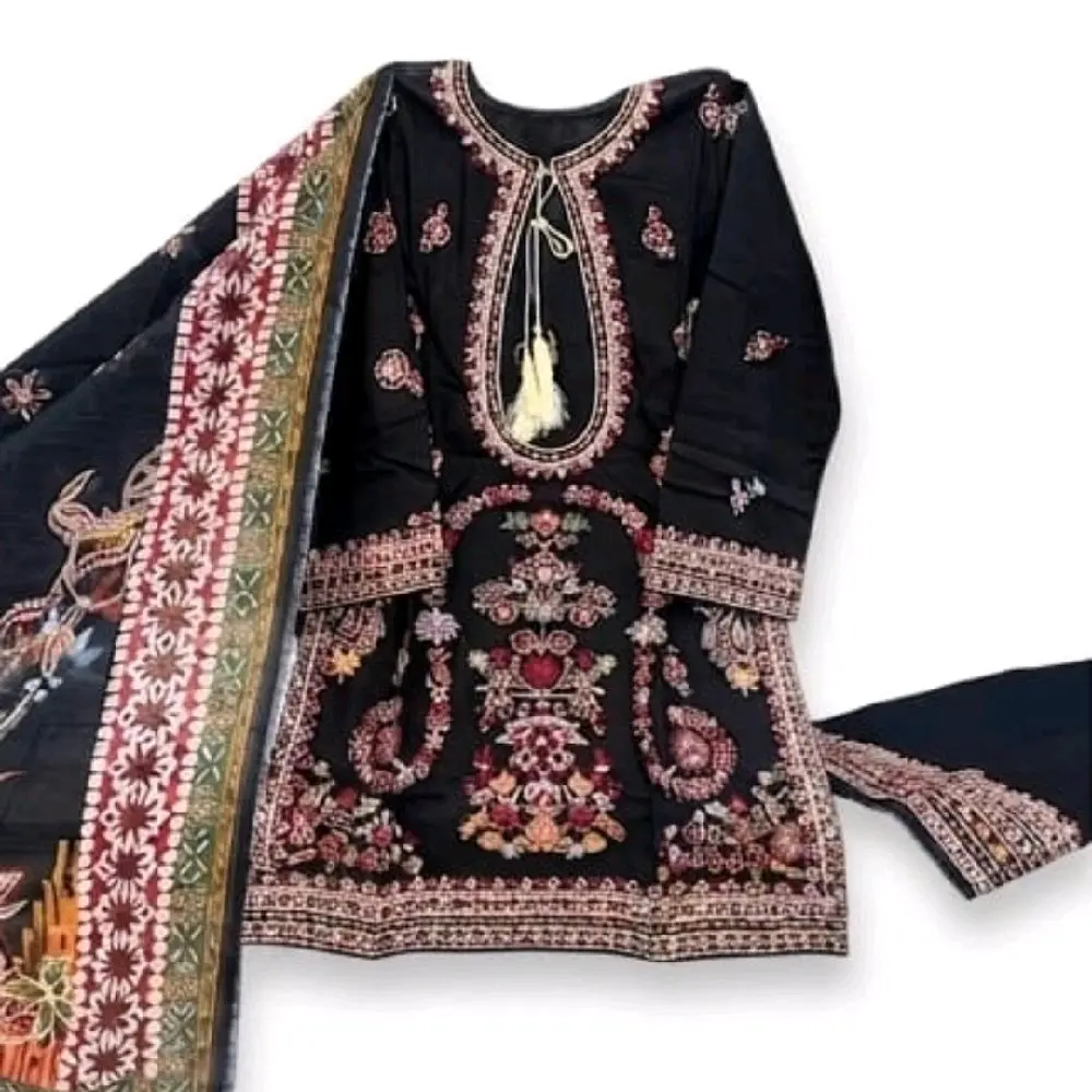 Pakistani Cotton Lawn Farshi Shalwar Suit