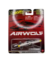 Hot Wheels Airwolf Helicopter Diecast black