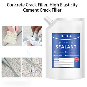 Waterproofing Coatings Concrete Caulk, Concrete Sealer Repair, Concrete Crack Filler, Outdoor Concrete Quick Dry, 500 grams